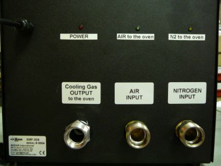 XFM-306 Advanced Cooling Controller -Mass Flowmeter for electronic control or cooling media in X-Reflow306S Scientific Ovens